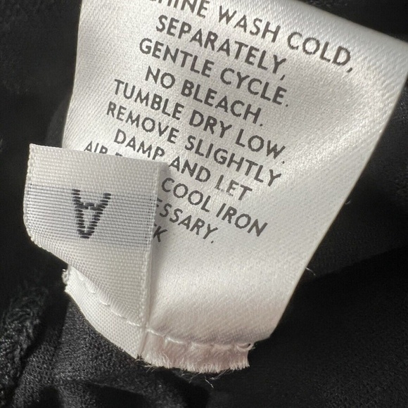 Eileen Fisher Pants Women XS Black Stretch Crepe Slim Ankle Capsule Wardrobe - Picture 7 of 11